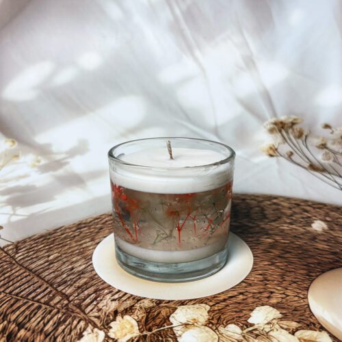 Beautiful jar candle