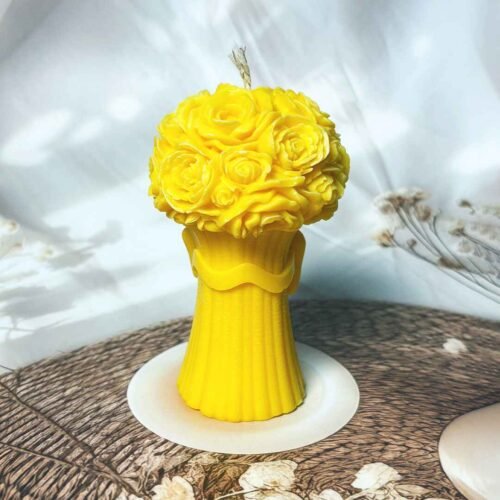 Bouquet candle