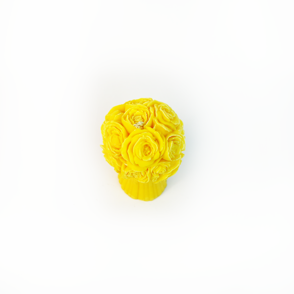 Bouquet candle