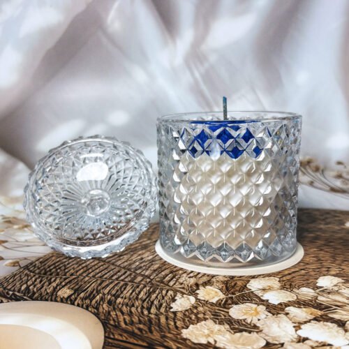 Crystal jar candle