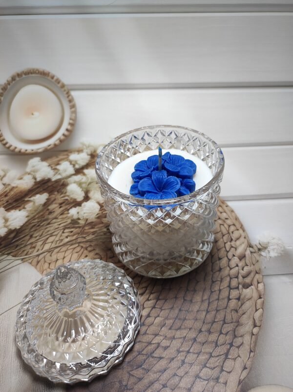 crystal jarv Crystal jar candle