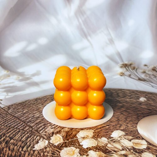 Large Bubble Candle