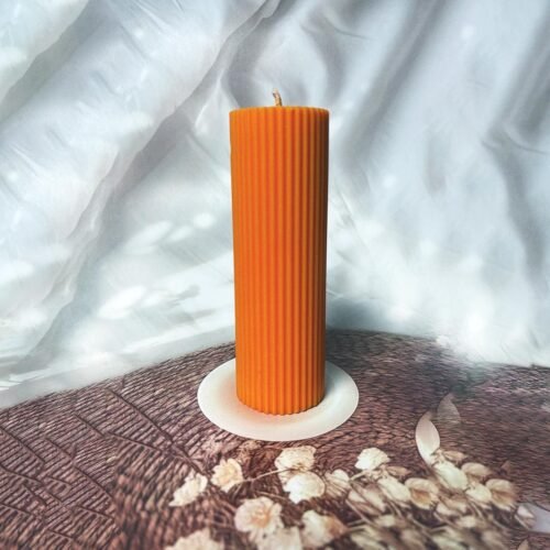 Large pillar candle