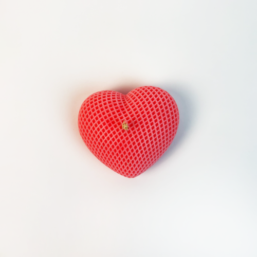 Romantic Heart Soy Wax Candle