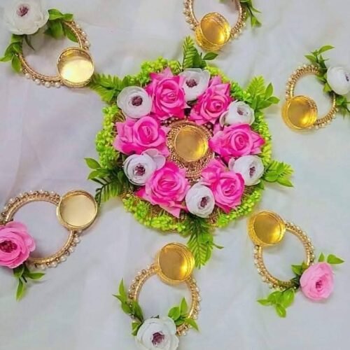 Floral Candle Holder Floral Candle Holder