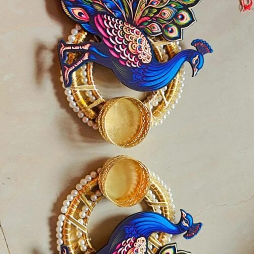 holder21 Peacock Candle holder