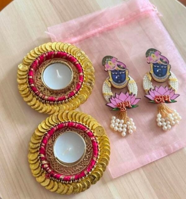 Shubh Labh Candle Holder